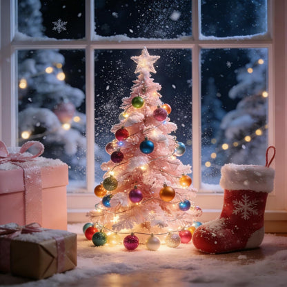 RGQSUN Christmas Fake Snow - 5.3oz Artificial Snow Powder for Holiday Crafts & Party Decor