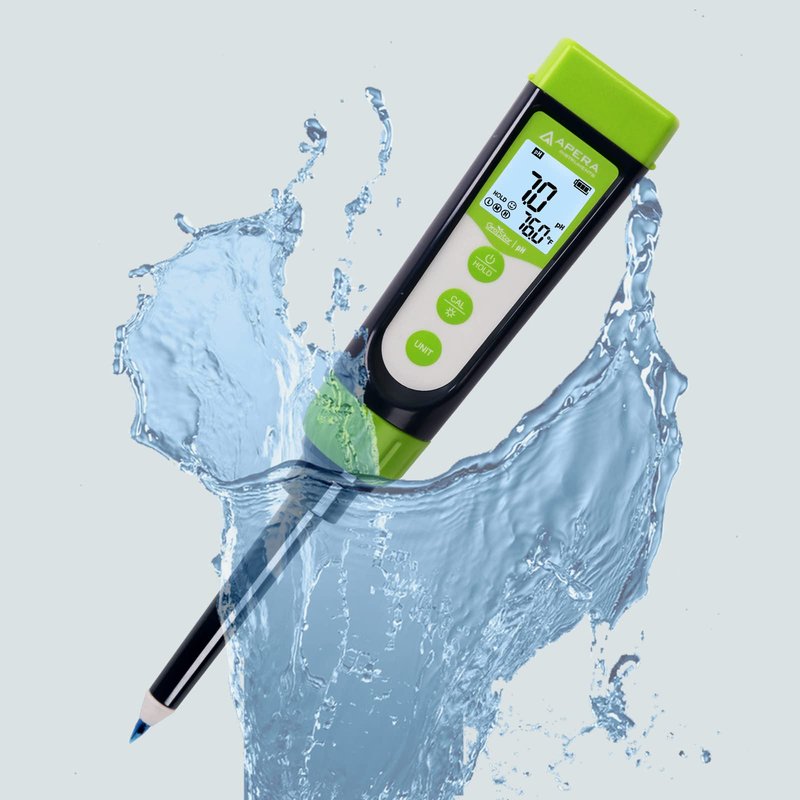 Apera Instruments AI102G GroStar Series GS2 Soil pH Pen Tester Kit for Direct Soil Test and Nutrient Solutions Test with Replaceable Swiss Spear pH Probe, Gen II