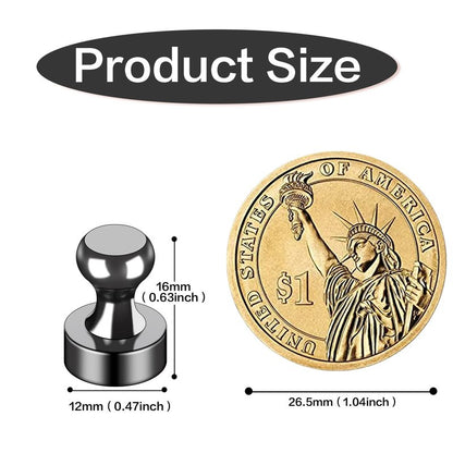 LOVIMAG Fridge Magnets 30Pcs Refrigerator Whiteboard Small Strong Magnet Classroom Kitchen Accessories Decorative Locker Set Decor Must Haves Office Calendar Refrigerador Magnetic Cute Crafts Black