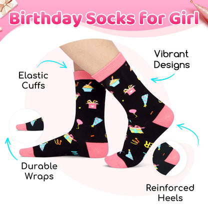 HAPPYPOP 13th Birthday Gifts for Girls - 13 Year Old Girl Birthday Set, Trendy Teen Girl Gifts for Granddaughter