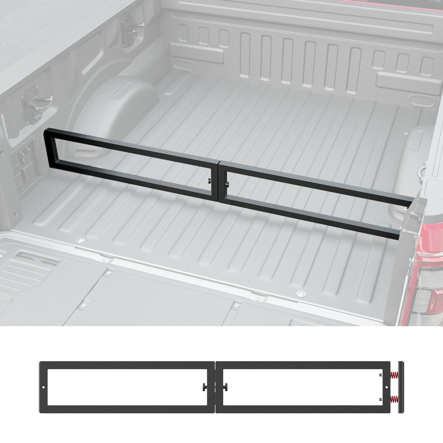 SZYANG Truck Bed Divider Compatible with 2015-2026 Ford F150 Truck Bed Organizer Cargo Manager Molle Panel Replacement for 2015-2026 Ford F-150 Accessories
