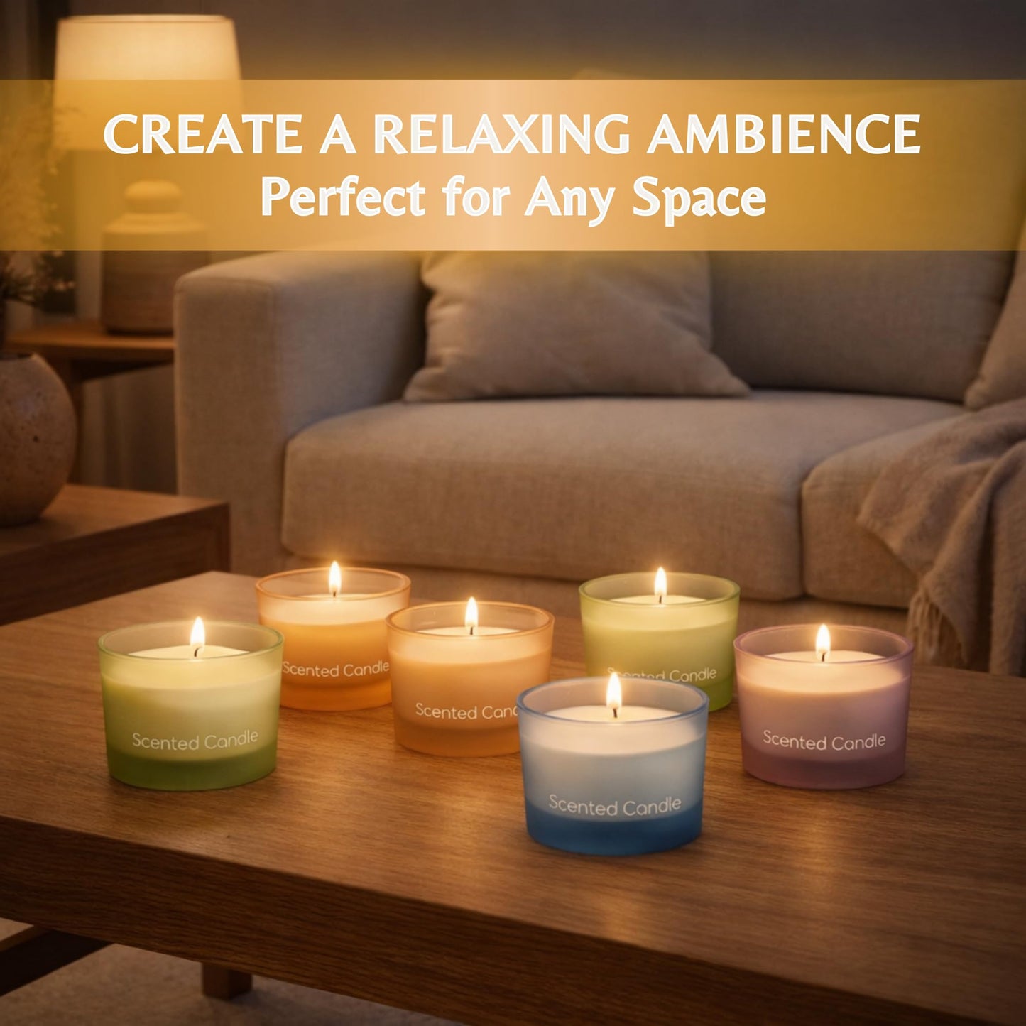 AXIONTEK Soy Wax Candle Gift Set – Premium Holiday Scents for Relaxation & Festive Ambience – Long-Lasting, Clean Burn Aromatherapy Candles – Perfect Christmas, Gift for Aromatherapy Lovers