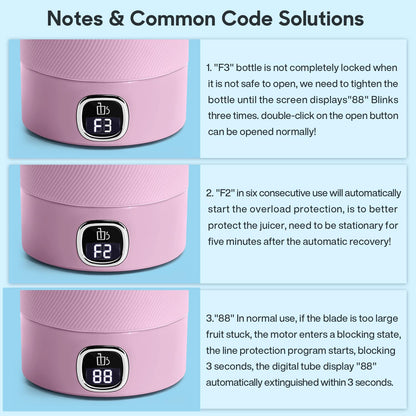 MIAOKE Portable Blender,Fashion Portable Blender for Shakes and Smoothies 11.8 Oz,Magnetic USB Fast Charging Mini Mixer Bottle,Take It for Traveling, Outdoor, Gym, Office, Cars, Gift -PK