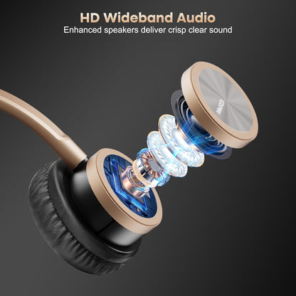 Telephone Headset with RJ9 for Cisco Phone Call Center Headset with Noise Cancelling Microphone with Extra 3.5mm Connector for Mobiles