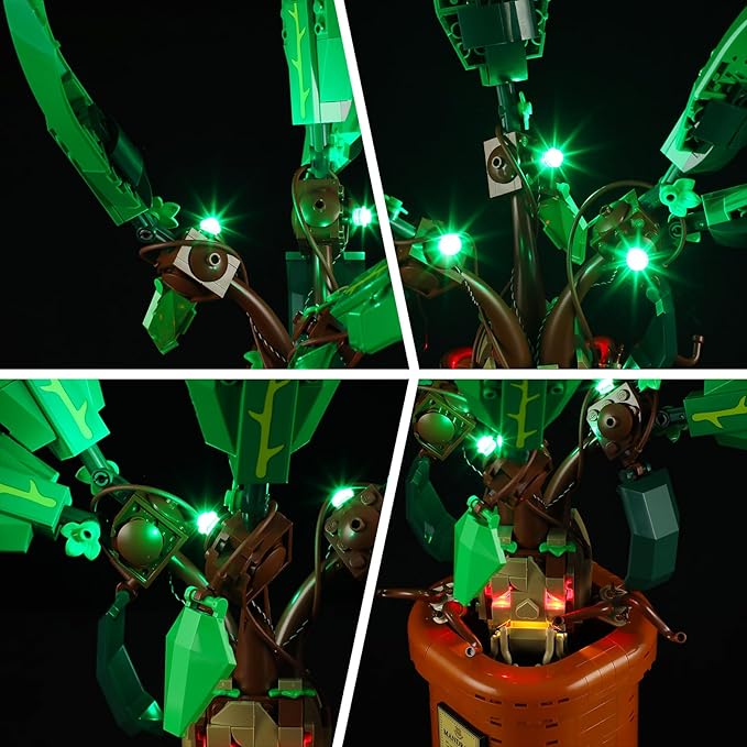 BRIKSMAX Light Kit for Lego-76433 Mandrake Plant- Compatible with Lego Harry Potter Building Set- Not Include Lego Set