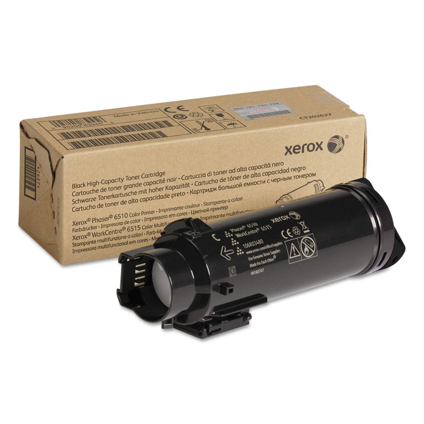 Xerox Phaser 6510/ Workcentre 6515 Black High Capacity Toner Cartridge (5500 Pages) - 106R03480