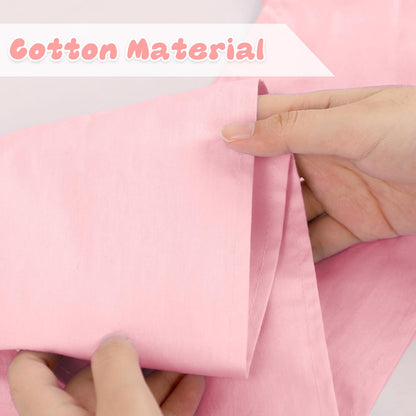 Man Fai Sky Newborn Swaddle Sash, Soft Cotton Bow Decorative Strap for Swaddles, Adorable Maternity Bow Sash, 70x5.5 Inch, Pink
