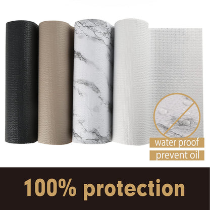 Premium Drawer and Shelf Liner for Cabinet, Non Adhesive Liner for Kitchen, Strong Grip Non Slip Shelf Liners for Kitchen Cabinets, Storage, Drawers, Shelves, Kitchenware and Tableware, Marble