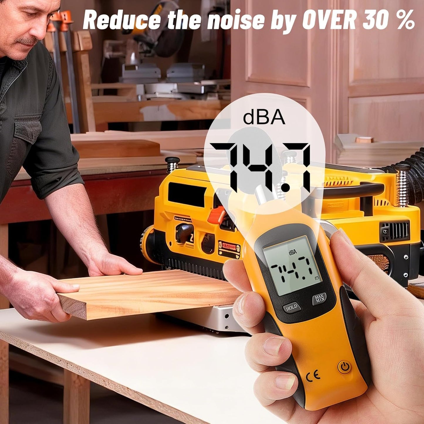 Upgrade 13 Inch Helical Cutterhead Compatible with DW735 DW735X，4 Rows for DeWalt Thickness Planer, Quiet & Efficient， Pre-Installed Bearing, 5 Spare Carbide Blades, Screws & T Wrench