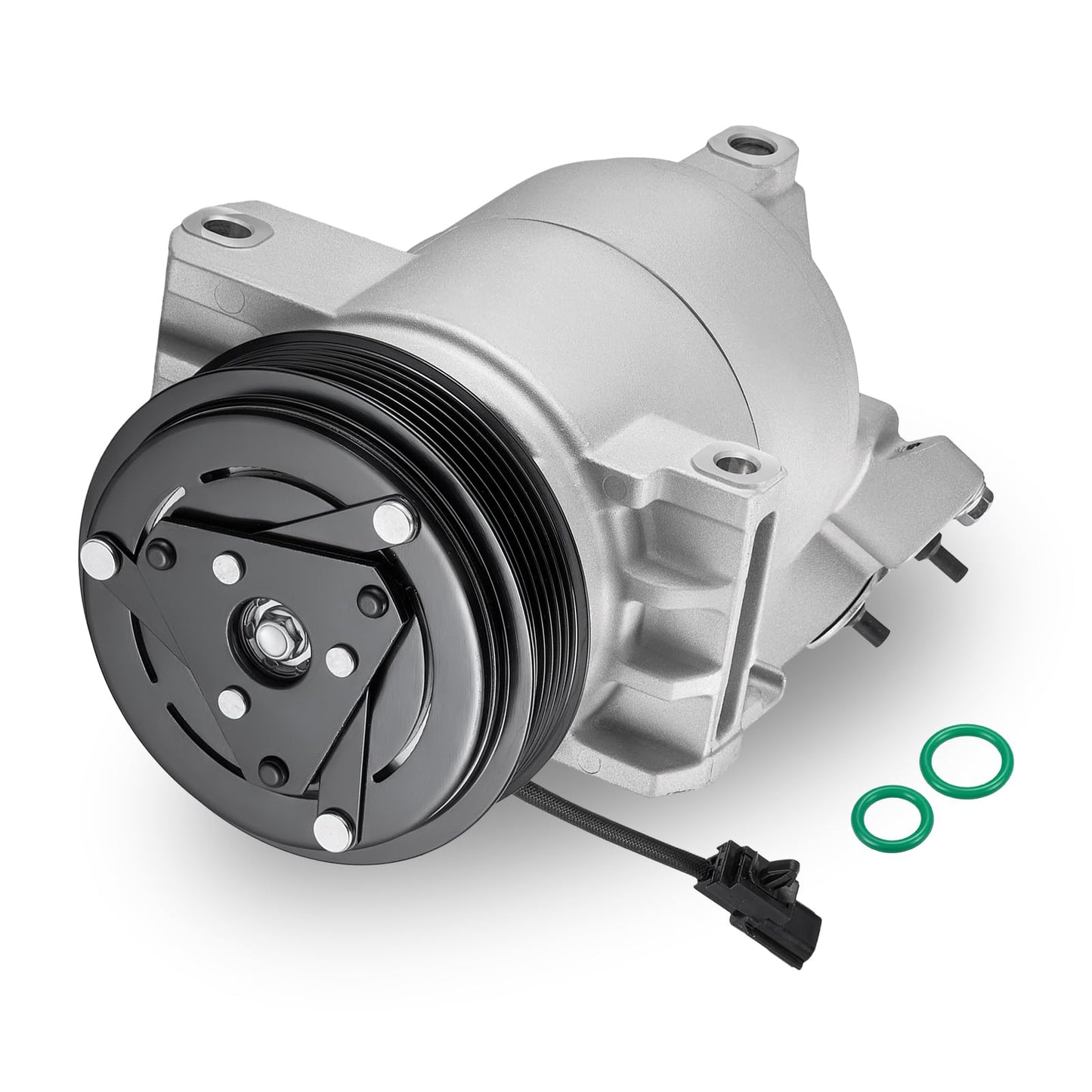 SYKRSS 98465 Air Conditioning A/C Compressor with Clutch Compatible with Chevrolet City Express 2015-2018 2.0L L4, Compatible with Nissan NV200 2013-2020 2.0L L4