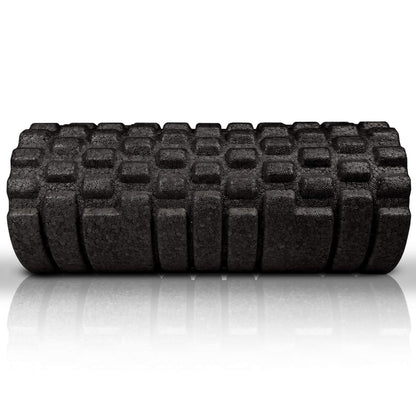 High Density Foam Roller Massager for Deep Tissue Massage of The Back and Leg Muscles - Self Myofascial Release of Painful Trigger Point Muscle Adhesions - 13" Turquoise