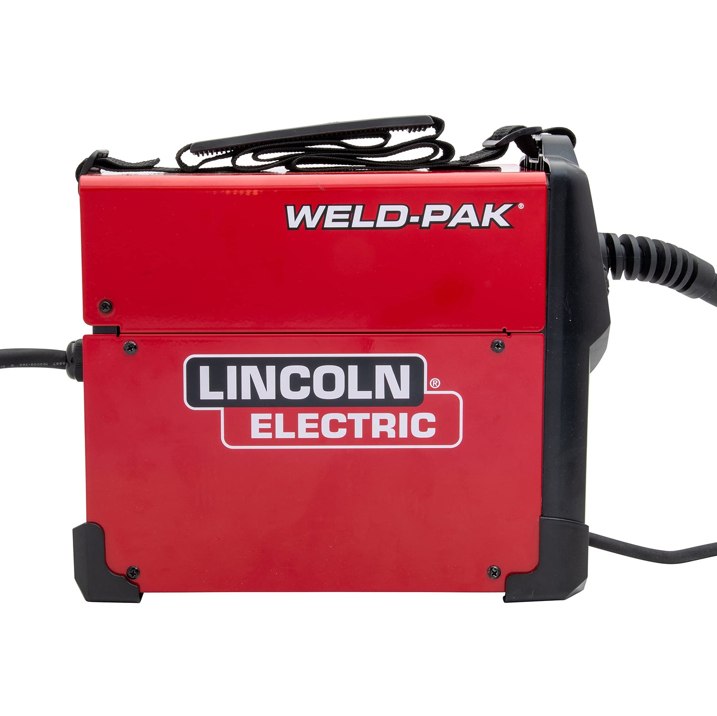 Lincoln Electric 90i FC Flux Core Wire Feed Weld-PAK Welder, 120V Welding Machine, Portable w/Shoulder Strap, Protective Metal Case, Best for Small Jobs, K5255-1