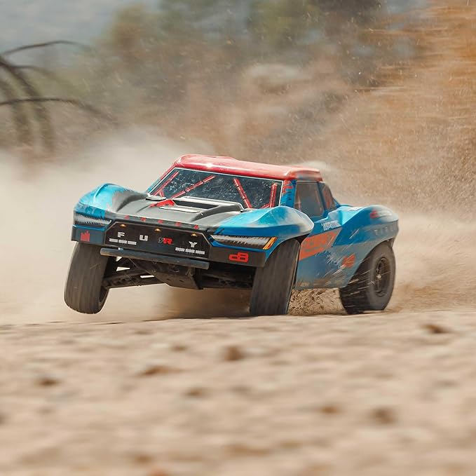 ARRMA RC Truck 1/10 FURY 2wd 223S BLX Brushless Short Course Truck RTR (Battery and Charger Not Included) with DSC Blue ARA3521T1