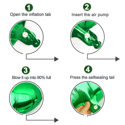 Dark Green Number 14 Balloon 40 Inch, 14th Birthday Party Decorations for Children, Giant 14 Foil Balloon for Party Supplies