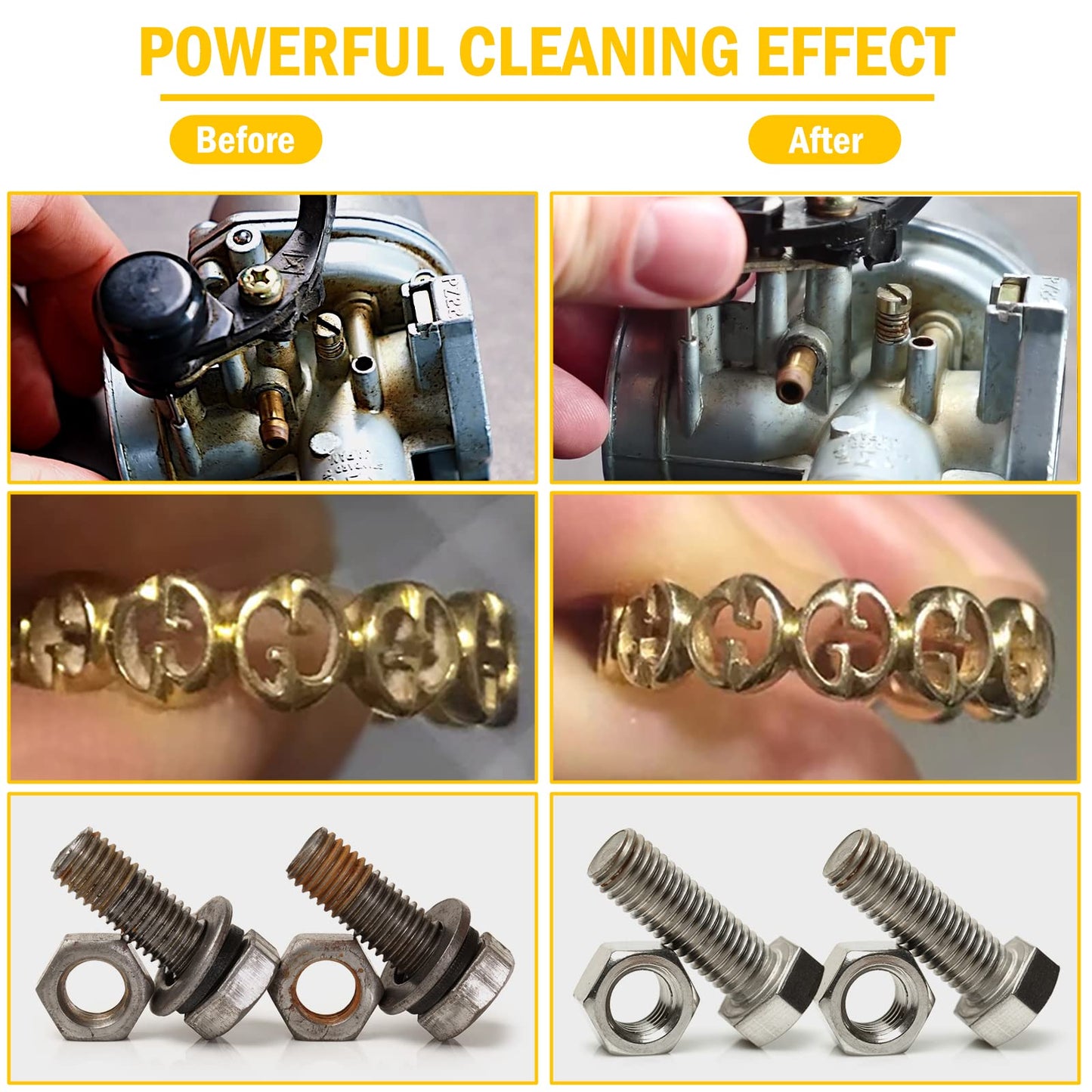 EIWEI 6L Ultrasonic Cleaner Dual-Frequency Professional Digital Stainless Steel Cleaning Machine with Heater Timer for Carburetor, Parts, Circuit Board, Glasses, Denture，Jewelry