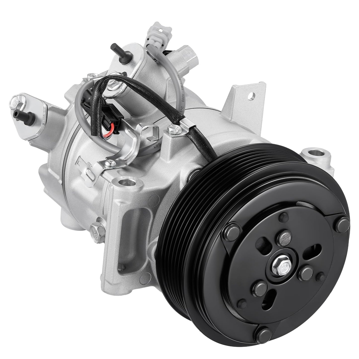 SYKRSS 98588 Air Conditioning AC Compressor with Clutch Compatible with Infiniti Q50 2016-2024 3.0L, for Q50 2014-2015 3.7L, for Q60 2017-2022 3.0L, Compatible with Nissan 370Z 2019-2020 3.7L