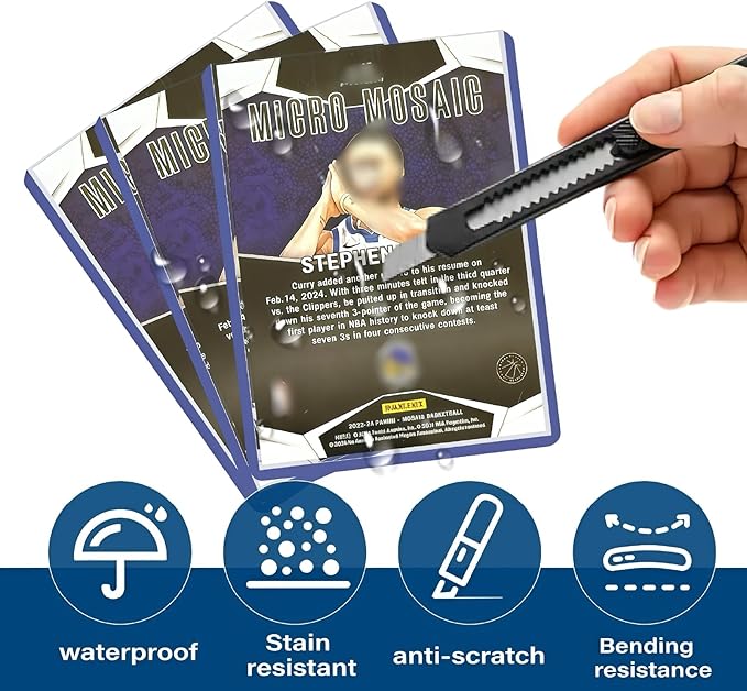 1000 Hard Card Sleeves Card Toploaders for Protection for Baseball Football Premium Top Loaders for Cards Ensuring Safety (1000 Hard Sleeves)