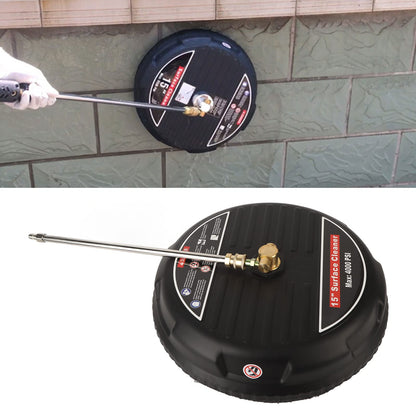 TRELVEX Pressure Washer Surface Cleaner Attachment 4000psi Universal Pressure Washer Surface Cleaner Power Washer Accessory 15inch