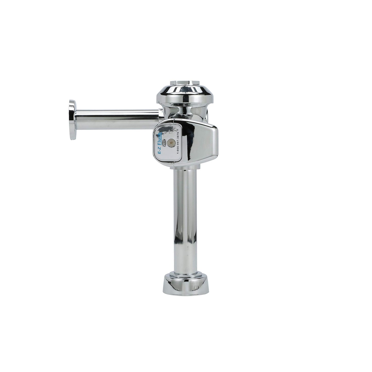 Zurn ZER6000AV-WS1-CPM AquaVantage AV ZER Exposed Sensor Diaphragm Flush Valve with 1.6 GPF and Metal Cover in Chrome & ZERK-CPM AquaSense E-Z Flush Retrofit Kit with Metal Cover, Chrome