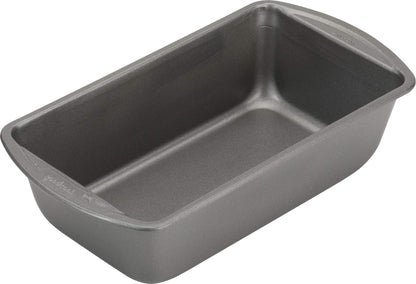 GoodCook Nonstick Loaf Pan Heavy-Duty Steel Bakeware with Easy-Clean Non-Stick Coating, Oven & Dishwasher Safe Pan, 9 x 5-Inch, Gray