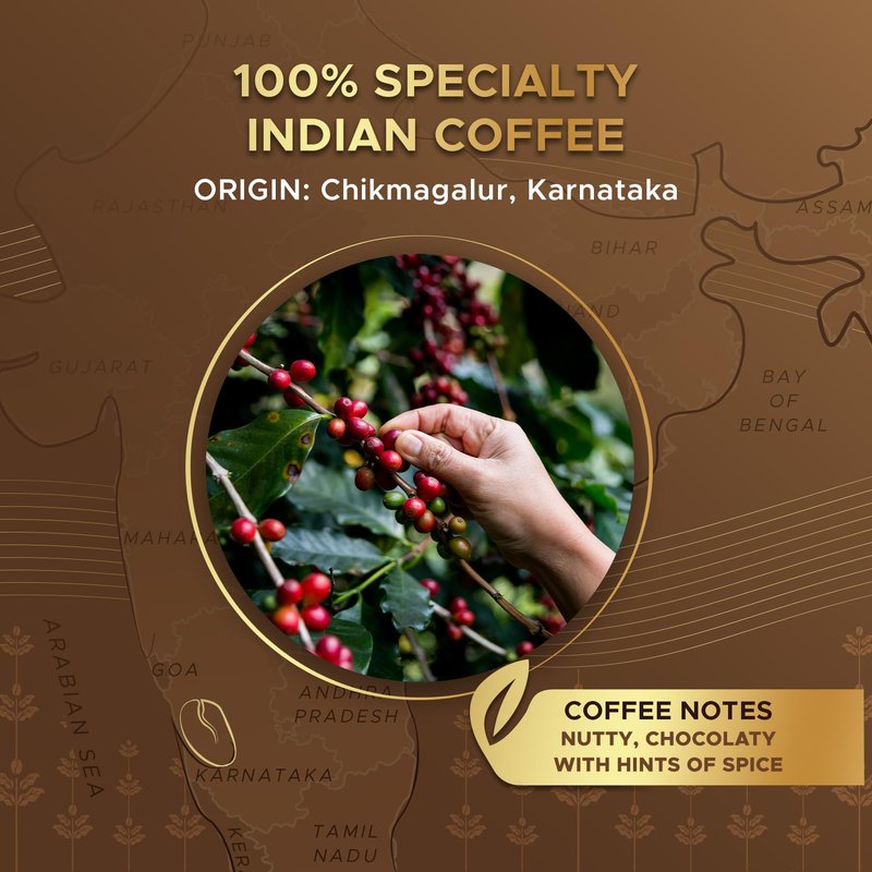 Coffeeza Variety Pack Flavoured – 60 Coffee Capsules (Pack of 6) – Original Line compatible – Specialty Indian Arabica Coffee – Recyclable Pods – Medium Roast – Flavored Espresso Pods