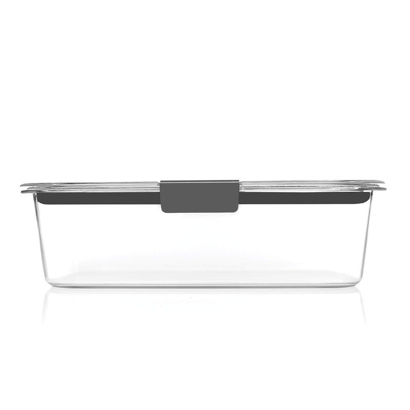 Rubbermaid Brilliance Food Storage Containers, Set of 5 (10 Pieces), BPA-Free, Leak-Proof, Clear