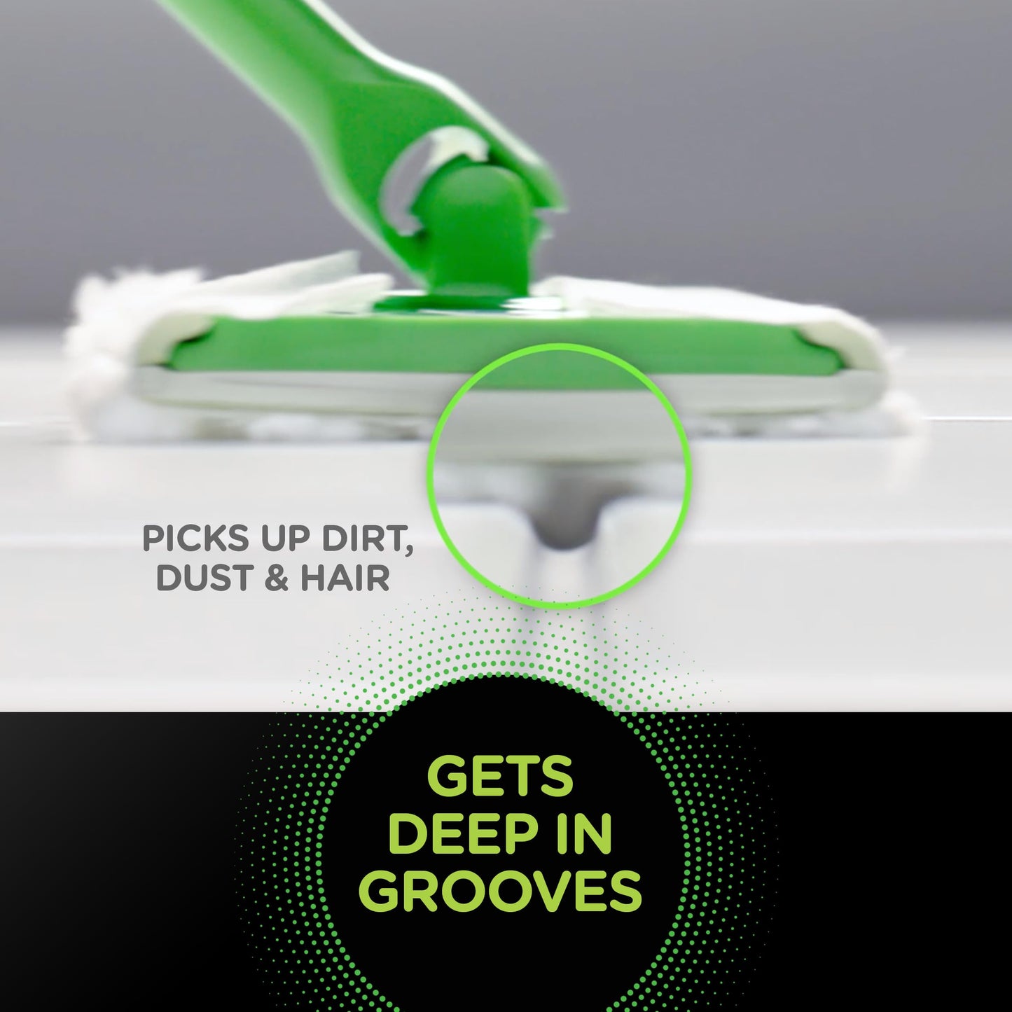 Swiffer Sweeper Heavy Duty Dry Multi-Surface Cloth Refills for Floor Sweeping and Cleaning, Unscented, 32 Count