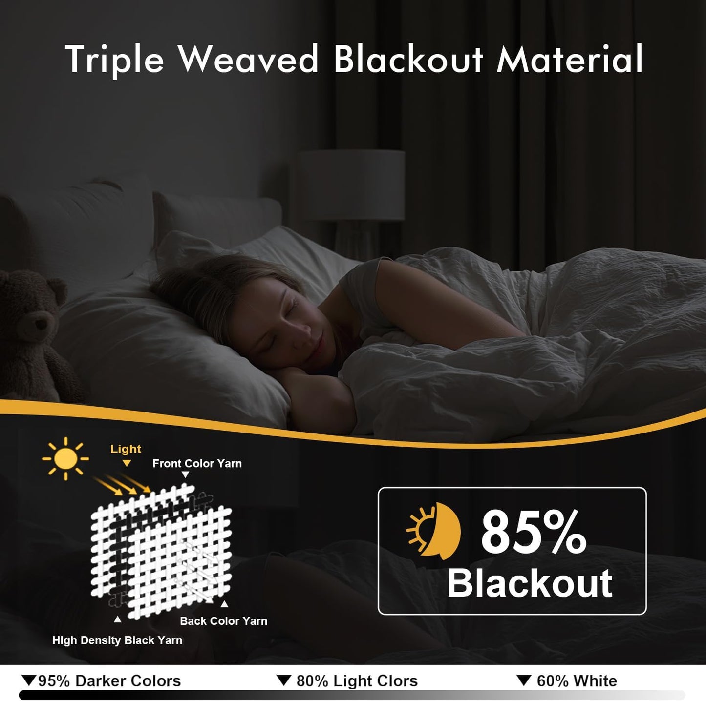 MIULEE Baby Pink Blackout Curtains - Thermal Insulated Room Darkening Drapes | 40 x 45 Inches, 2 Panels
