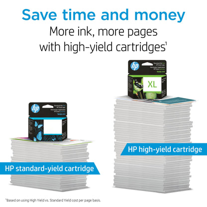HP 63 Black, Tri-Color Ink Cartridge for HP Printers (2-pack), Works with DeskJet 1112, 2130, 3630 Series; ENVY 4510, 4520; OfficeJet 3830, 4650, 5200, Eligible for Instant Ink, L0R46AN