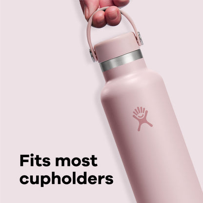 Hydro Flask Water Bottle - Insulated Stainless Steel - Non Spill, Leakproof in 21 Oz Fir Green
