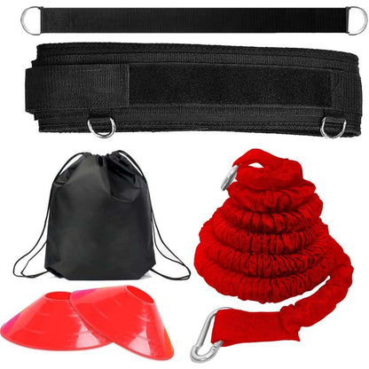 OYINDIZ Speed Training Equipment, Resistance Bungee Band Multi-Sport Exercise Set Improve Focus Explosive Agility Power Strength Vertical Jumping Basketball Tennis Football Volleyball