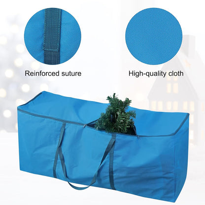 Skiennix Christmas Tree Storage Bag - Durable Cloth for 7.5 ft Artificial Trees | Reinforced Handles & Dual Zippers