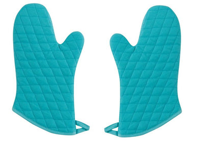 Now Designs Basic Oven Mitt, Bali - 6.5 x 13 in | Set of 2