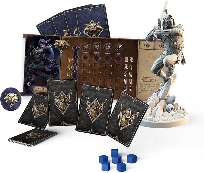 The Witcher Old World Board Game - Competitive Adventure in The Monster-Infested Witcher Universe! Strategy Game for Adults Ages 14+ 1-5 Players 90-150 Minute Playtime Made by Go On Board