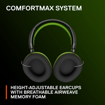 SteelSeries Arctis Nova 7X Wireless Multi-Platform Gaming Headset — Neodymium Magnetic Drivers — 2.4GHz+Bluetooth — 38Hr USB-C Battery — AI Mic — Xbox Series X|S, PC, PS5, Switch, VR, Mobile - Black