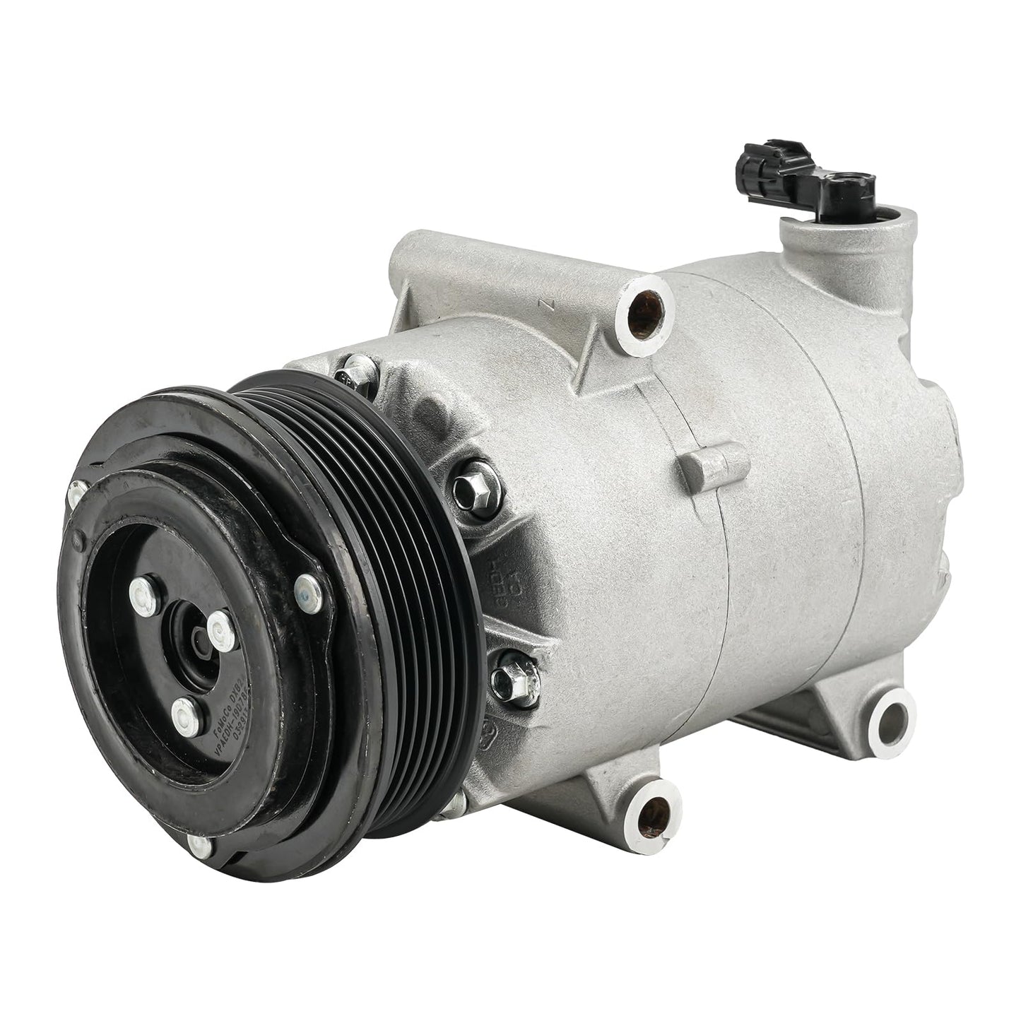 Torchbeam A/C Compressor with Clutch Fit for Ford Escape 2018-2019 2.0T, 2017-2019 1.5T, 2013-2016 1.6T, Replace# 198359,CV6Z19703F, Reliable Air Conditioning Compressors