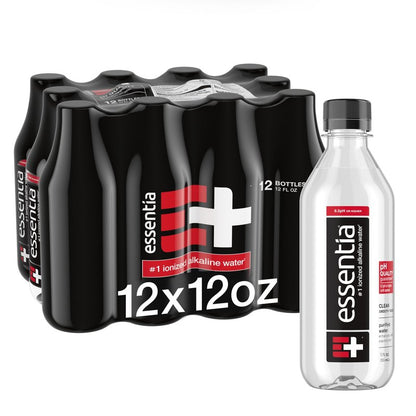 Essentia Water, Water Ionized Alkaline, 12 Fl Oz, 12 Pack