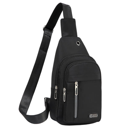 Cross Body Bag Sling Backpack Fanny Pack Small Crossbody Bags for Women Trendy - Black