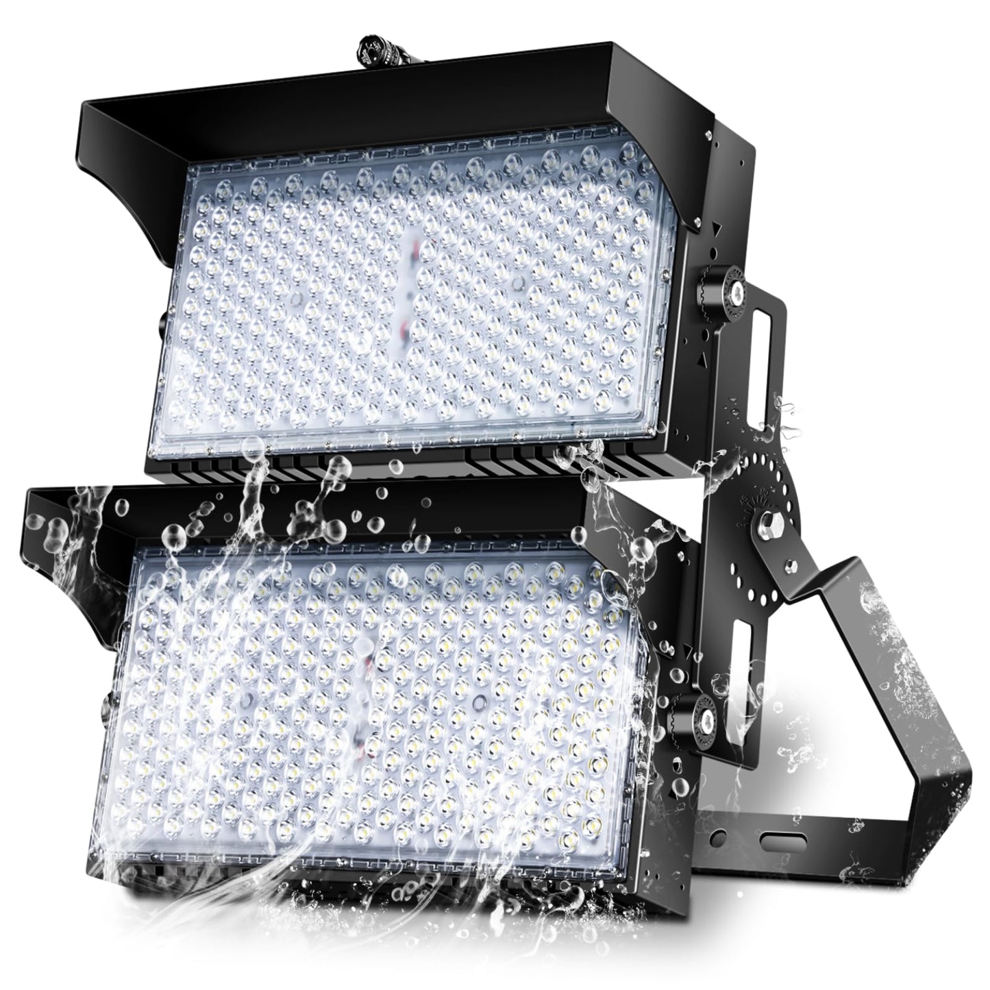 Tomourd 900W Led Stadium Lights, IP66 High Power Outdoor Sport Court Arena Light Pro-Grade High Mast Lighting with Dimmable 10KV Surge Protection Commercial and Industry for Large Area Lighting