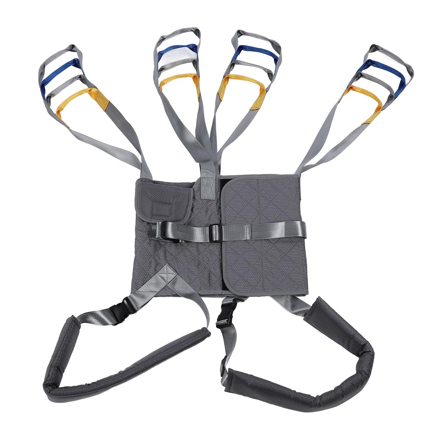 Adjustable Lift Walking Sling for Adults, Supportive Full Body Standing Harness Padded, Designed with Buckle Fastening Suitable for Patient Lifts for Walking