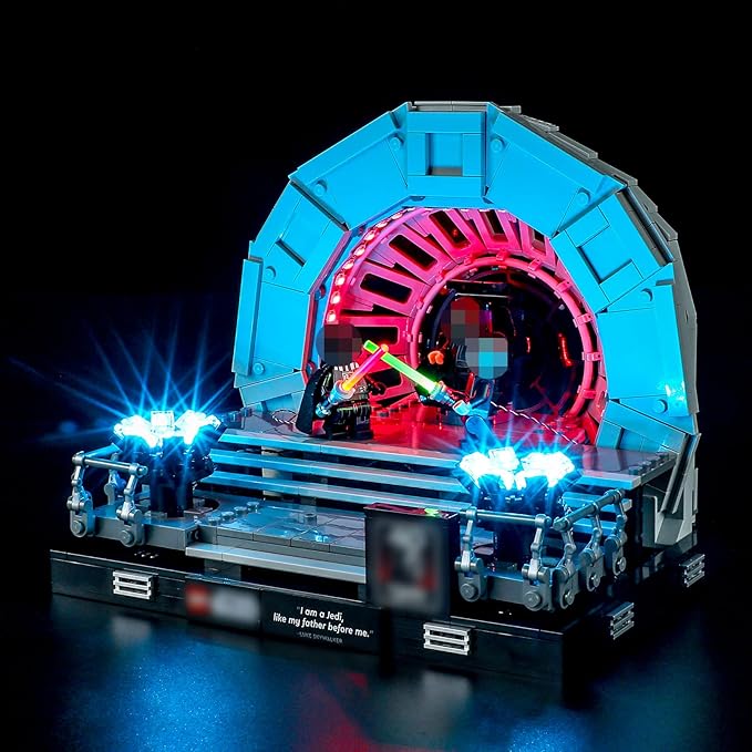 BRIKSMAX Led Lighting Kit for LEGO-75352 Emperor's Throne Room Diorama - Compatible with Lego Star Wars Building Blocks Model- Not Include Lego Set