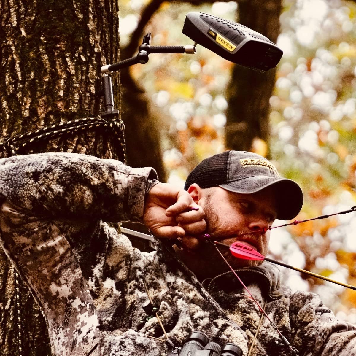 Ozonics HR300 Scent Eliminator | Ozone Generator for Hunting with Boost Output Setting | Scent Control with 3 Modes of Operation | Ozone Odor Eliminator Machine with Rechargeable Battery & Tree Mount