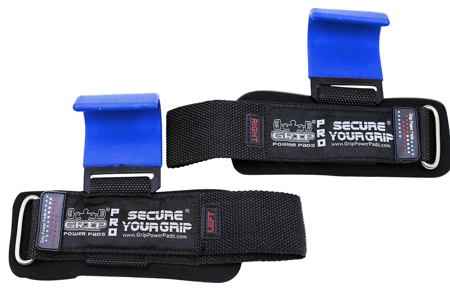 Weight Lifting Hooks Heavy Duty Lifting Wrist Straps Pull Ups Deadlift Straps Power Lifting Grips Padded Workout Straps for Weightlifting Gym Gloves for Men & Women Premium Workout Equipment