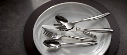 Oneida Camlynn Everyday Flatware Dinner Forks 18/0 Stainless Steel, Set of 4, Silver