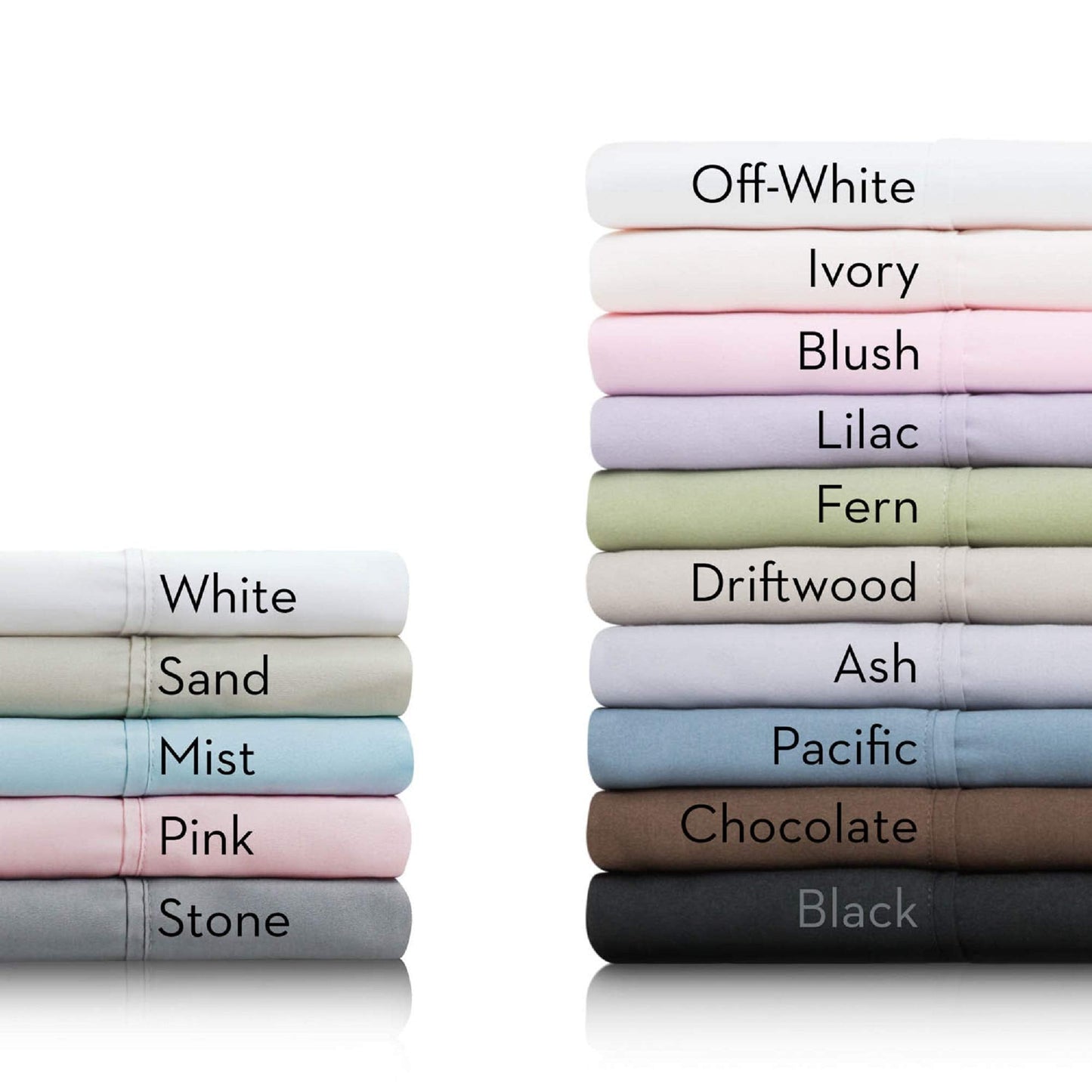 MALOUF Double Brushed Microfiber Super Soft Luxury Bed Sheet Set - Wrinkle Resistant - King Size - Pacific