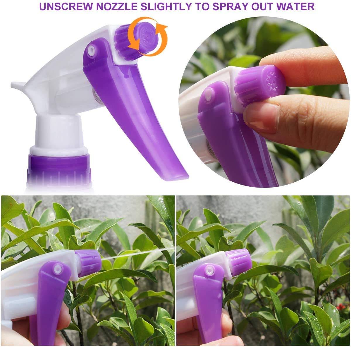 Gardening Tools, LEKEONE 10 Pieces Garden Tools with Floral Print, Ergonomic Handle Trowel Rake Weeder Pruner Shears Sprayer,Gardening Supplies with Carrying Case Gifts for Women