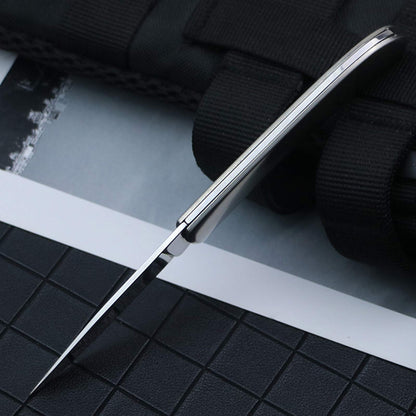 Paring Knife,all Steel Foldable Fruit Knife,fruit Knife Small of Exquisite,small and Easy to Carry,suitable for Most Types of Vegetables and Fruits(3 Pieces)