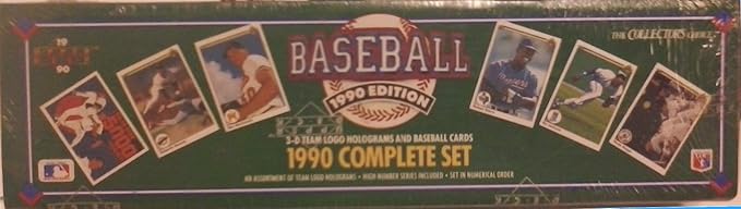 Upperdeck 1990 MLB Baseball Card Collectors Choice Complete Set