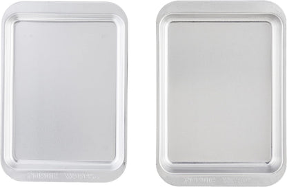 Nordic Ware Naturals 3-Piece Compact Pan Set | Toaster Oven & Air Fryer Safe | Perfect for 1-2 Portions