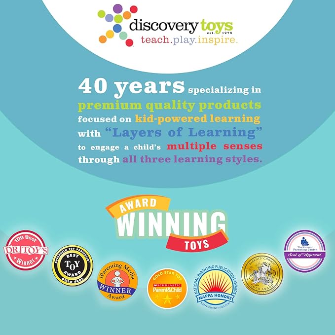 Discovery Toys MARBLEWORKS® Marble Run Ultra Deluxe Set | Kid-Powered Learning | STEM Educational Building Block Toy Learning &amp Childhood Development 5 Years Old and Up